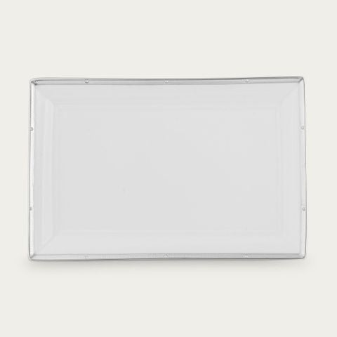  Đĩa hình chữ nhật dài 29,1cm sứ xương | Rochelle Platinum 4795L - 50985A 