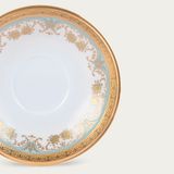  Đĩa lót chén trà (tách trà) 15,1cm sứ xương Nhật | Georgian Turquoise 4857J-59589S 