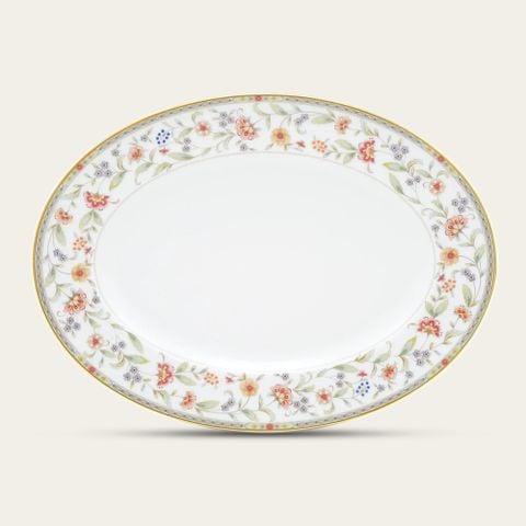  Đĩa Oval cỡ nhỏ (SM) dài 31,2cm sứ xương | Primrose 4909L - 97245 