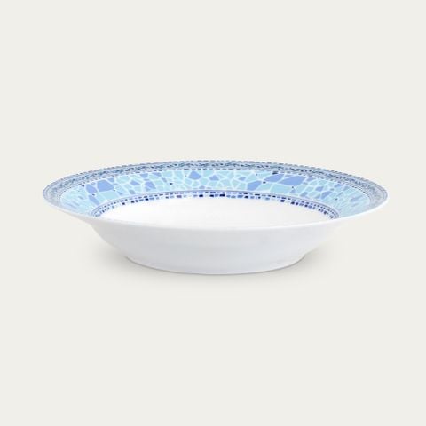  Đĩa sâu lòng 22,6cm dung tích 300ml sứ trắng | Aegean Dreams 1740L - 91398 