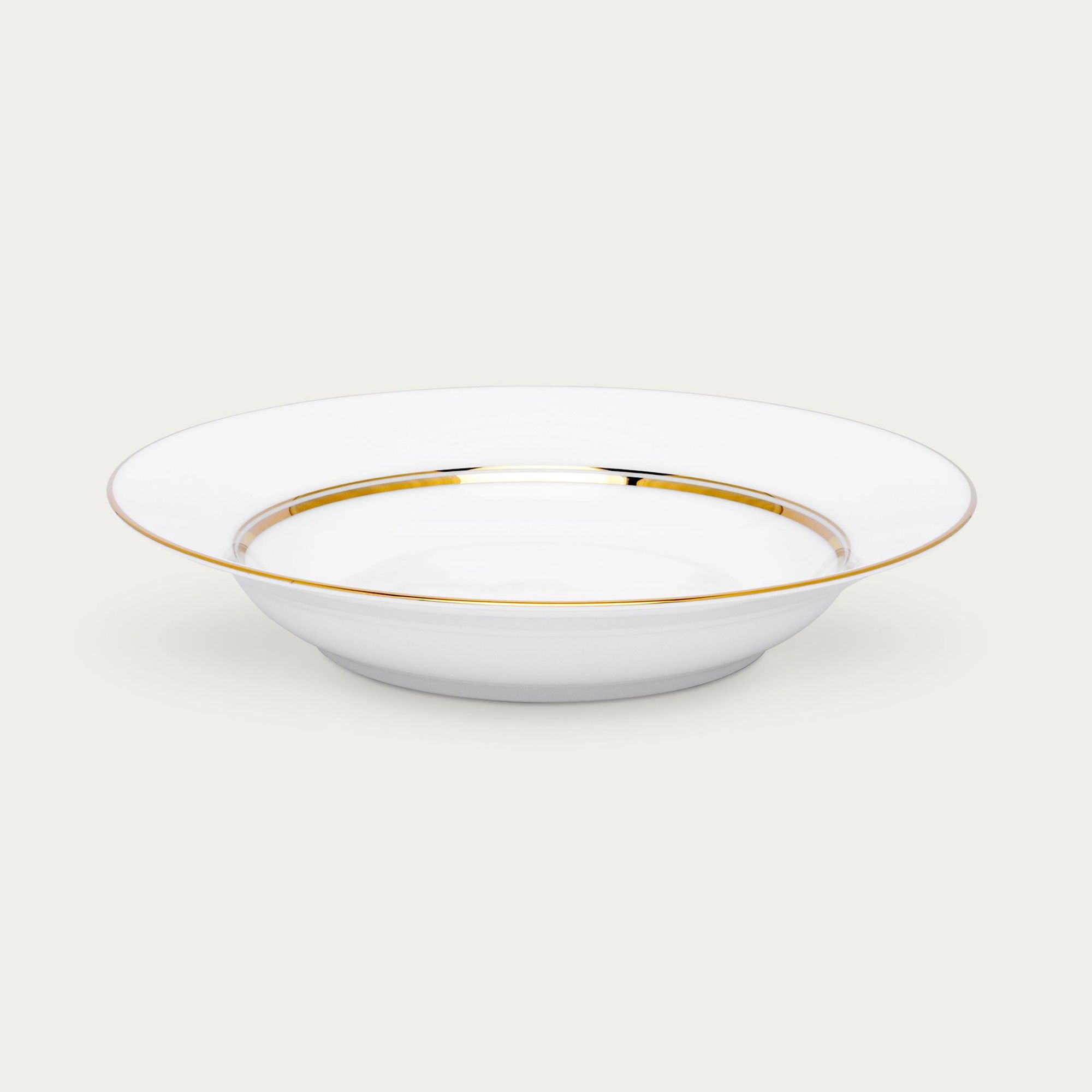  Đĩa sâu lòng 22,6cm dung tích 300ml sứ trắng | Gloria L553L - 91398 