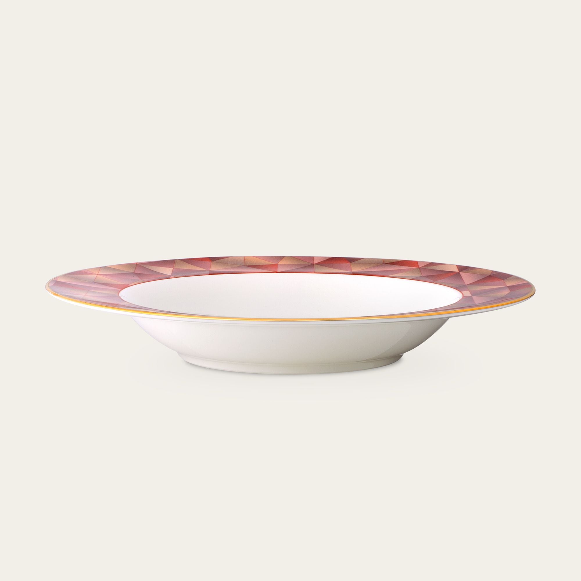  Đĩa sâu lòng cỡ vừa 24,7cm dung tích 430ml sứ xương | Splendid Umber 4970L - 93898 