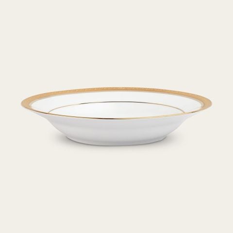  Đĩa sâu lòng 22,6cm dung tích 300ml sứ trắng | Crestwood Gold 4167L - 91398 