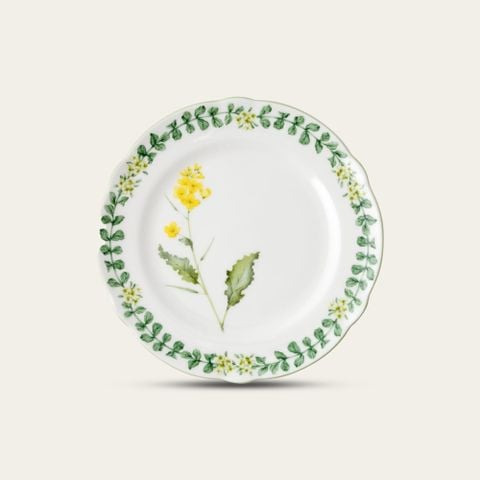  Đĩa tròn cỡ vừa đường kính 18,9cm sứ xương | English Herbs 4942L - 97815 