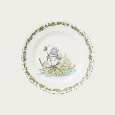  Đĩa tròn cỡ vừa đường kính 18,9cm sứ xương | Totoro 4924- 8L - TT97815 