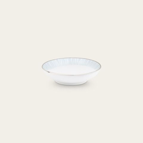  Đĩa tròn 9,8cm đựng nước chấm, gia vị sứ trắng | Glacier Platinum 1702L - 91419 