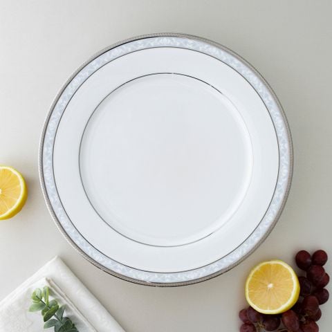  Đĩa tròn cỡ lớn đường kính 26,9cm sứ trắng | Hampshire Platinum 4336L - 91320 