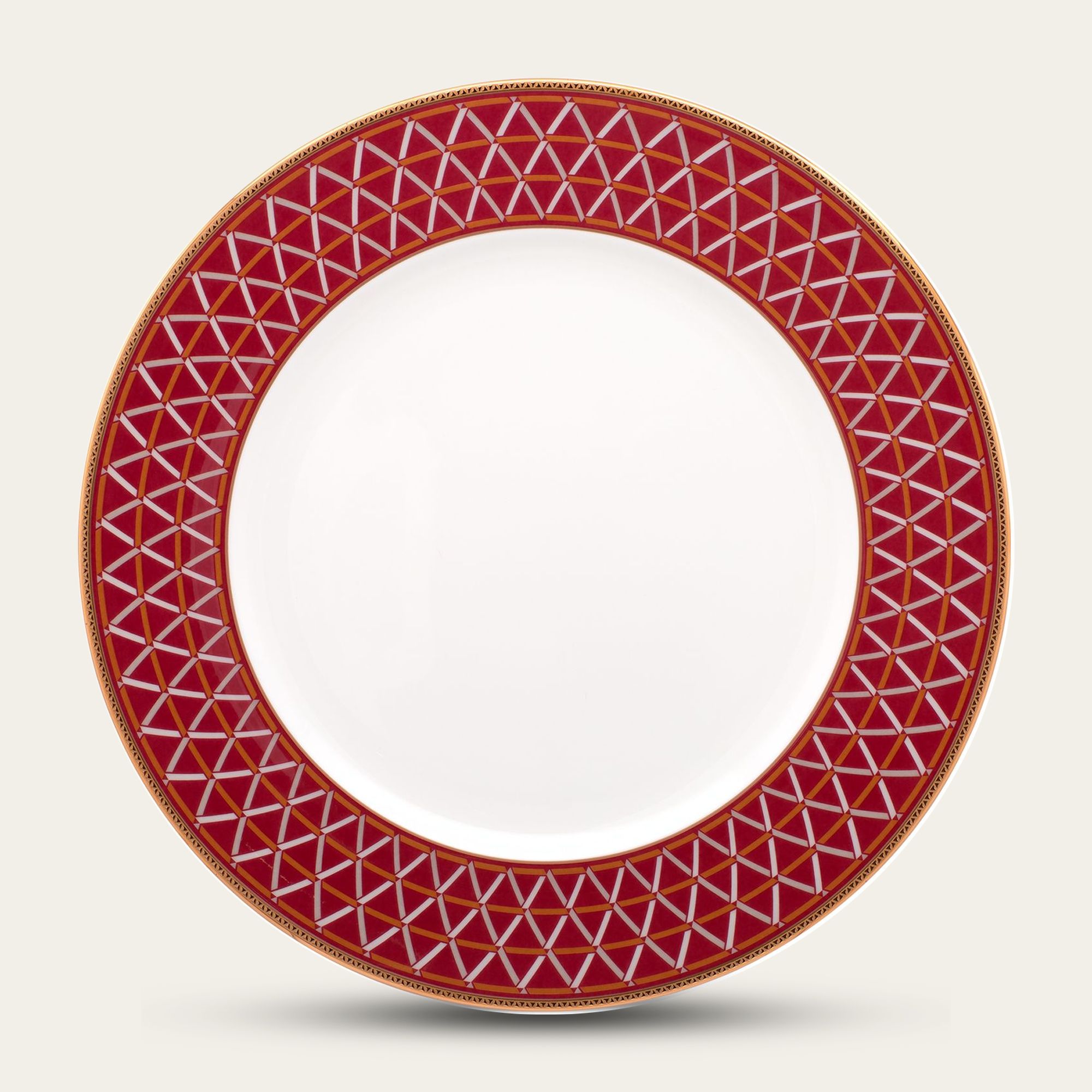  Đĩa tròn cỡ lớn đường kính 28,1cm sứ xương | Crochet 4966L - 97320 