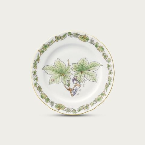  Đĩa tròn cỡ nhỏ đường kính 17cm lót bát (chén) cơm sứ xương | Totoro 4924-5L - TT97812 