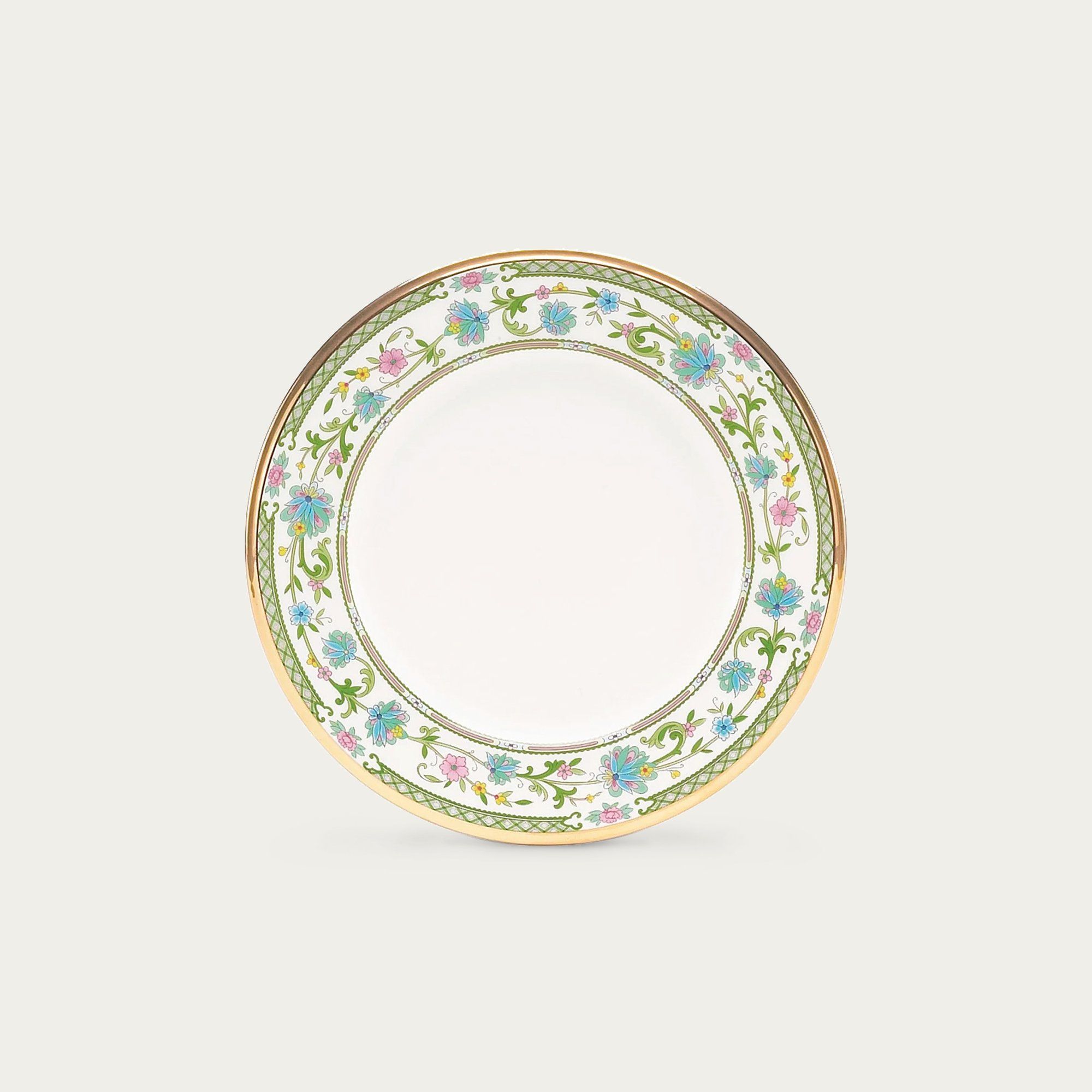  Đĩa tròn cỡ nhỏ đường kính 17,2cm lót bát (chén) cơm sứ xương Nhật Bản | Yoshino 9983J - 59512 