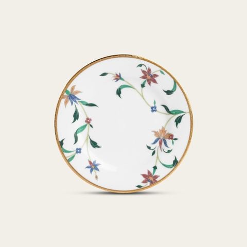  Đĩa tròn cỡ nhỏ đường kính 16,2cm sứ trắng | Bountiful Garden M-667L - 91312 