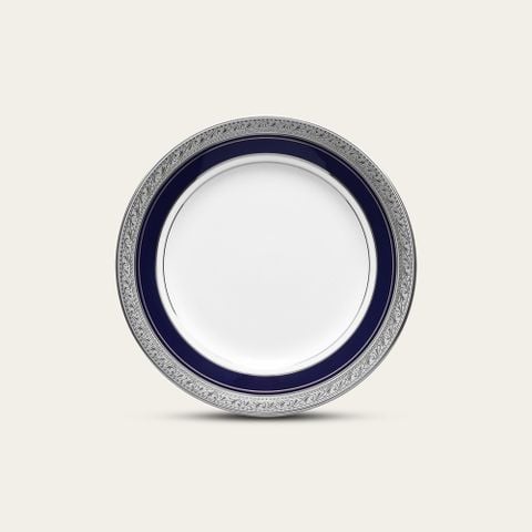  Đĩa tròn cỡ nhỏ đường kính 16,2cm lót bát (chén) cơm sứ trắng | Crestwood Cobalt Platinum 4170L - 91312 