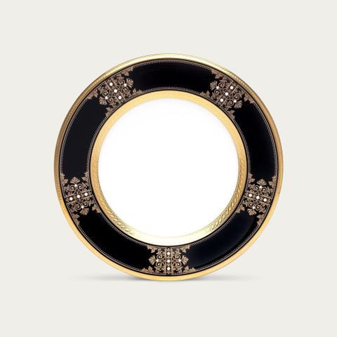 Đĩa tròn cỡ vừa đường kính 21,8cm sứ xương Nhật Bản | Evening Majesty 4818J - 59511 