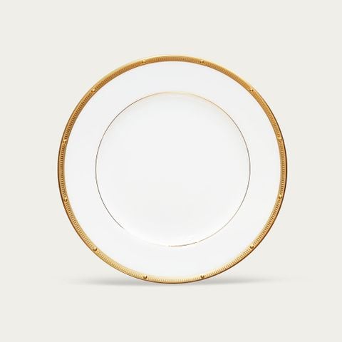 Đĩa tròn cỡ vừa đường kính 21,2cm sứ xương | Rochelle Gold 4796L - 97211 