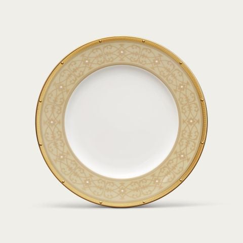  Đĩa tròn cỡ vừa (loại đặc biệt) đường kính 23,4cm sứ xương | Rochelle Gold 4796-1L - 97216 