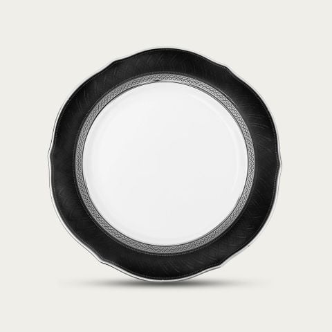  Đĩa tròn cỡ vừa (loại đặc biệt) đường kính 23cm sứ trắng | Austin Platinum 4360-1L - 91310 
