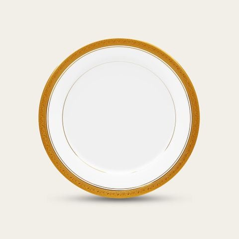  Đĩa tròn cỡ vừa đường kính 21,1cm sứ trắng | Crestwood Gold 4167L - 91311 
