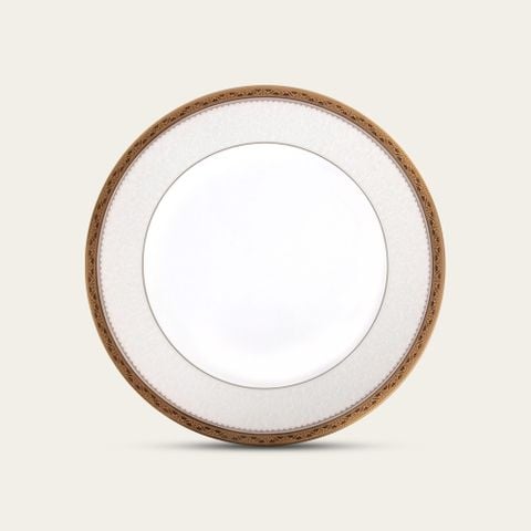  Đĩa tròn cỡ vừa đường kính 21,2cm sứ xương | Odessa Gold 4874L - 97211 