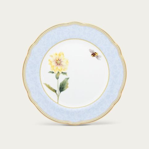  Đĩa tròn cỡ vừa đường kính 22cm sứ xương | Harvest Dream 4989-3L - 97811 