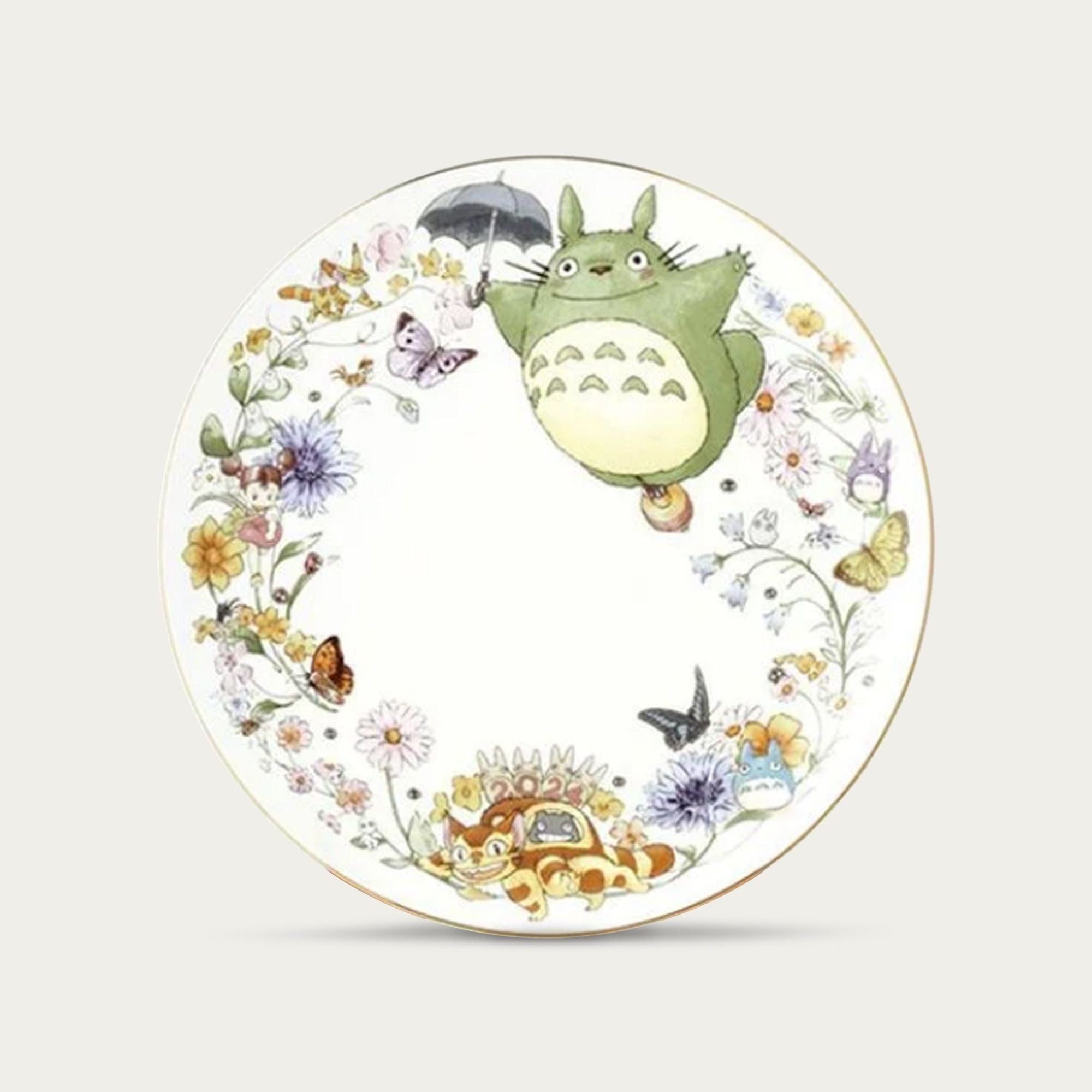  Đĩa tròn cỡ vừa Coupe đường kính 23,2cm sứ xương | Totoro N-391L - Y50116A 