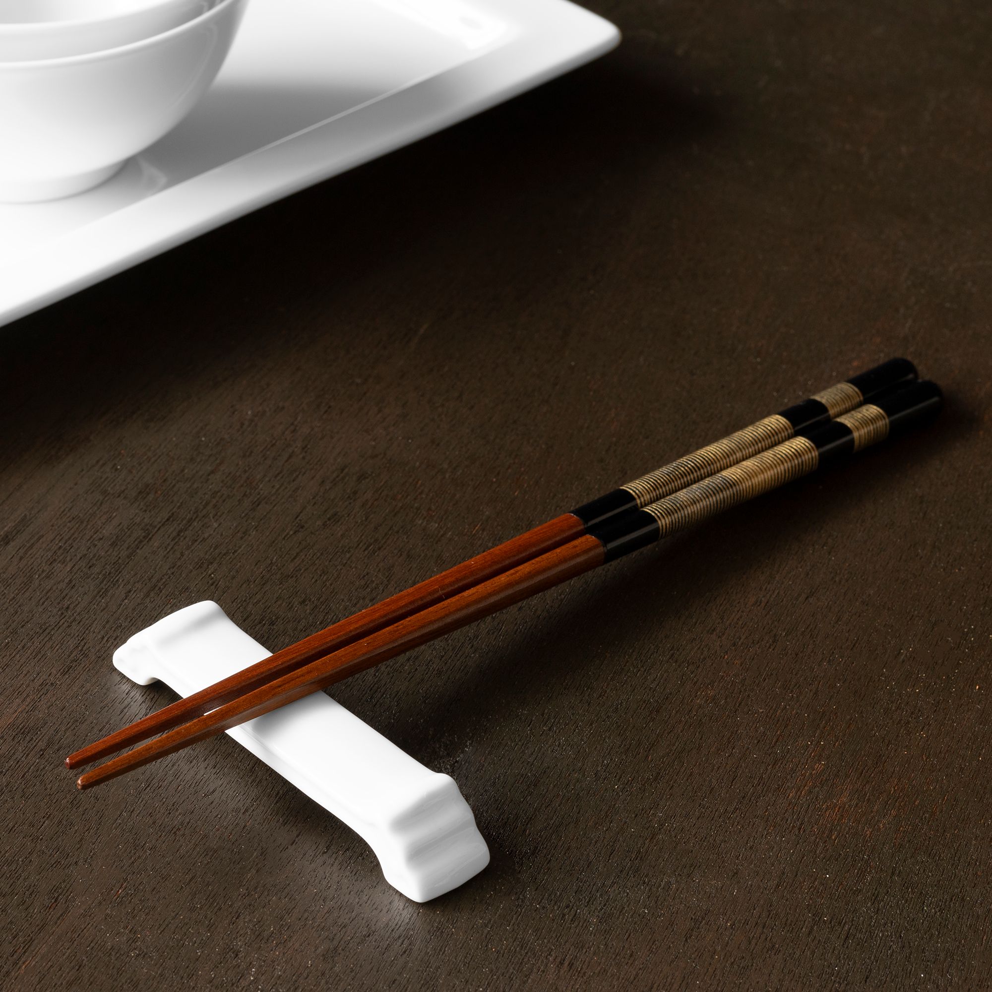  Dụng cụ gác đũa dài 9,4cm sứ trắng | Art Stage 4257L - 91839 
