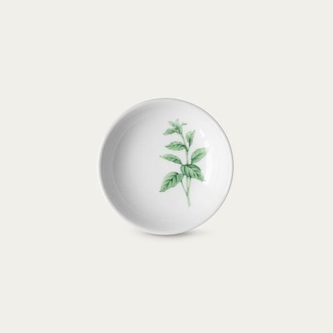  Đĩa tròn 9,7cm đựng nước chấm, gia vị sứ xương | English Herbs 4942-1L - 59714A 