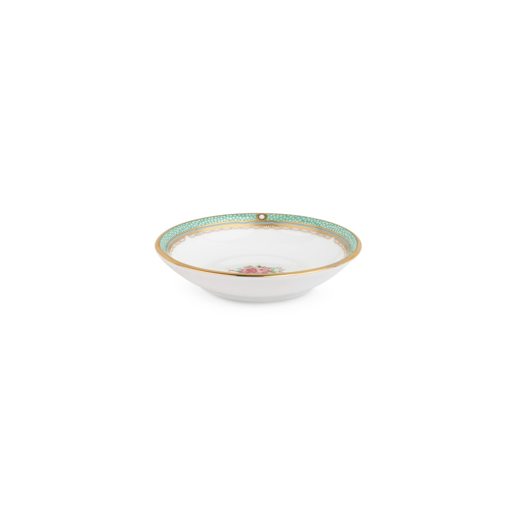  Đĩa tròn 9,7cm đựng nước chấm, gia vị sứ xương | Palace Rose 4863L - 59714A 