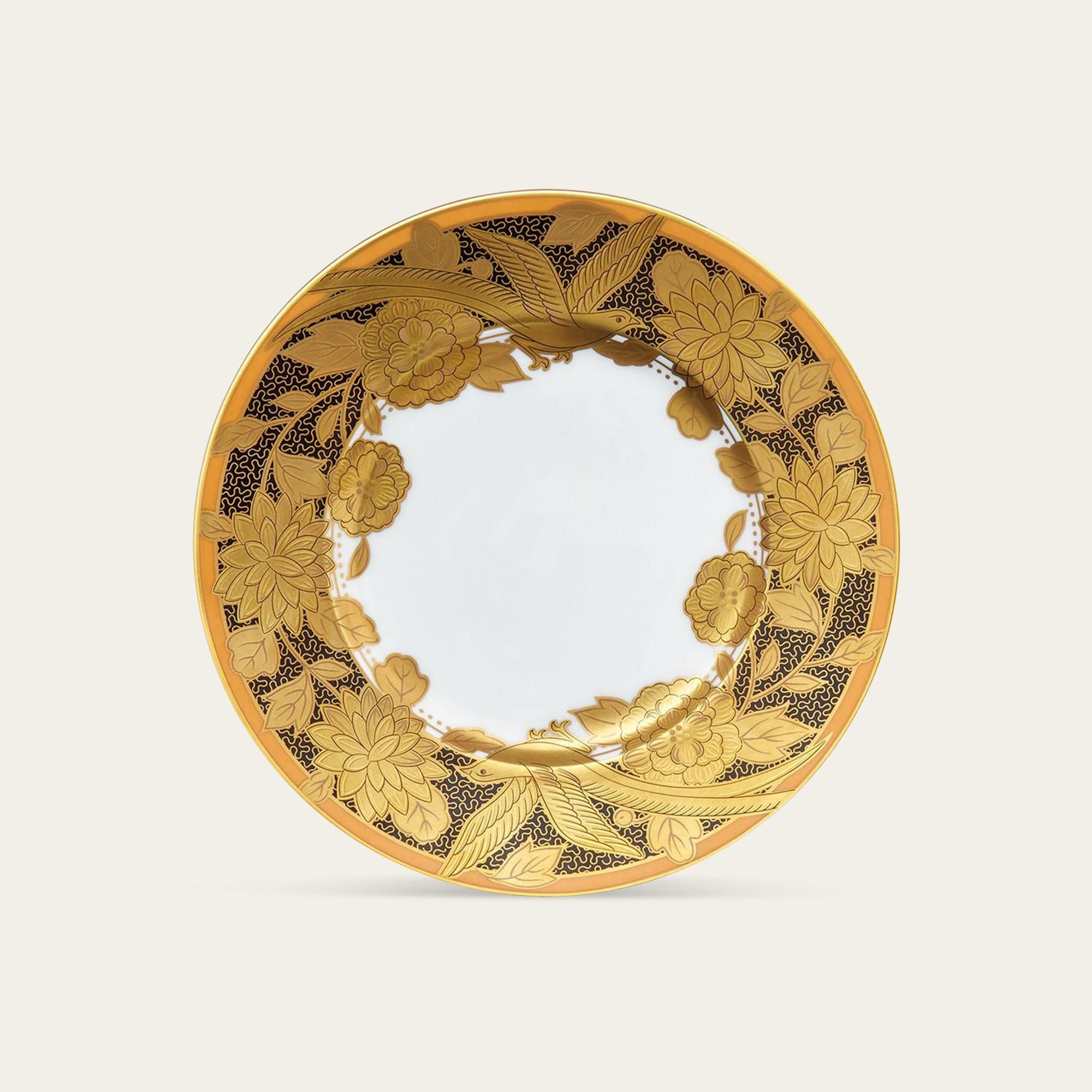  Đĩa tròn cỡ vừa đường kính 19cm sứ trắng cao cấp | The Homage Collection H-766J - T2411 