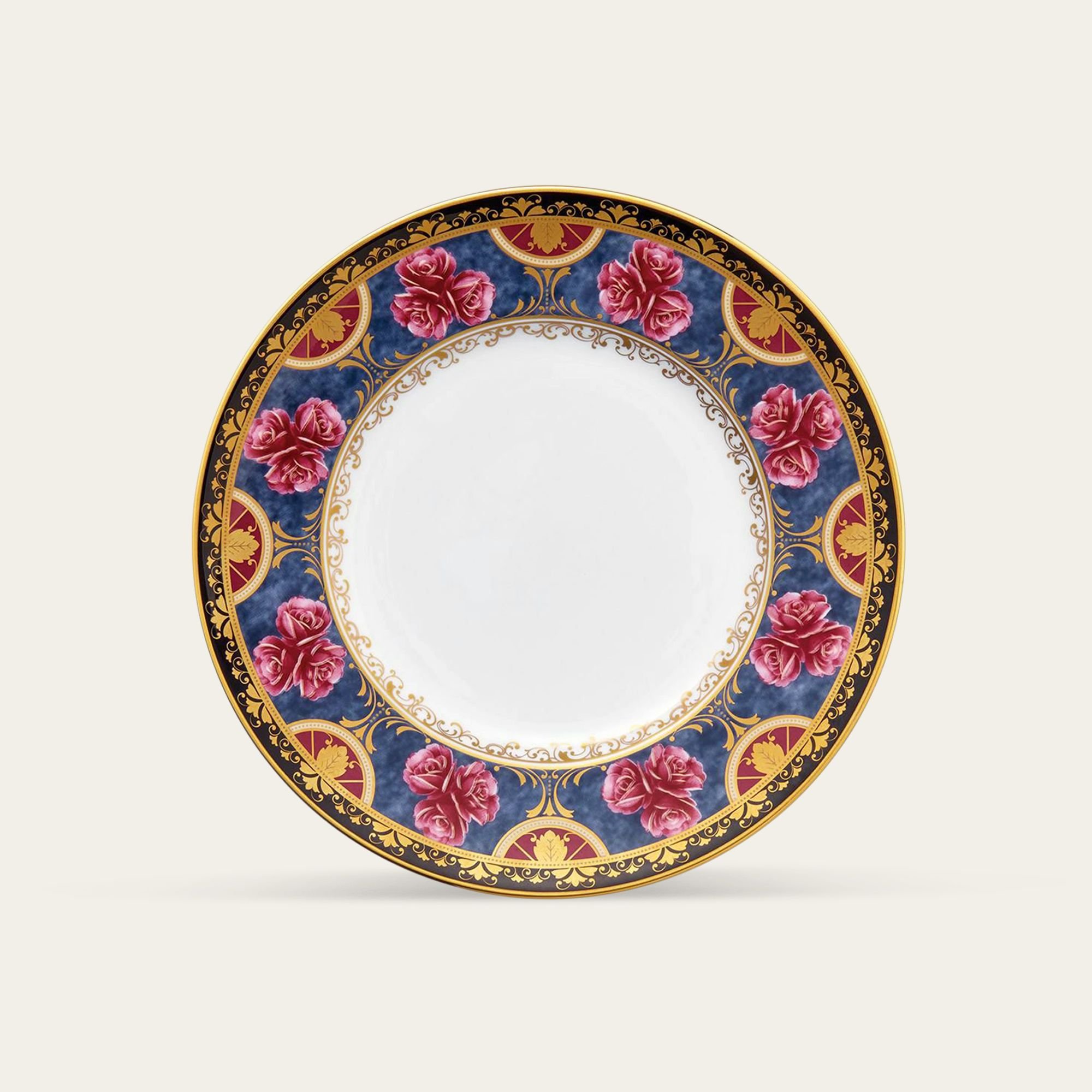  Đĩa tròn cỡ vừa đường kính 19cm sứ trắng cao cấp | The Homage Collection H-769J - T2411 