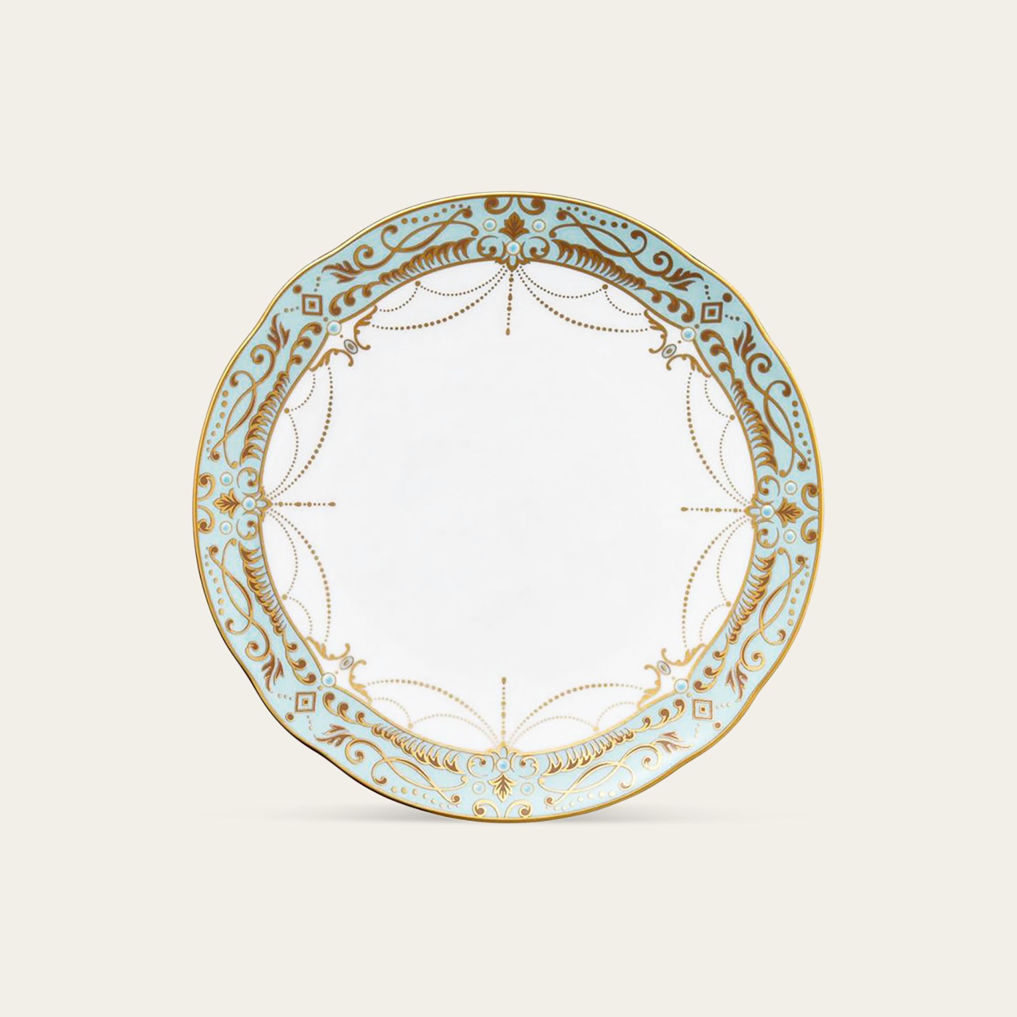  Đĩa tròn cỡ nhỏ đường kính 18cm sứ trắng cao cấp | The Homage Collection H-772J - T2410 