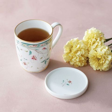  Cốc (ly) uống nước, cà phê dung tích 295ml sứ xương | Hana Sarasa 4409L - T97280 
