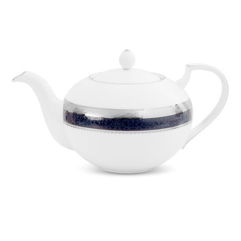 Ấm trà (bình trà) dung tích 1.150ml sứ xương | Odessa Cobalt Platinum 4922L - 59533A 