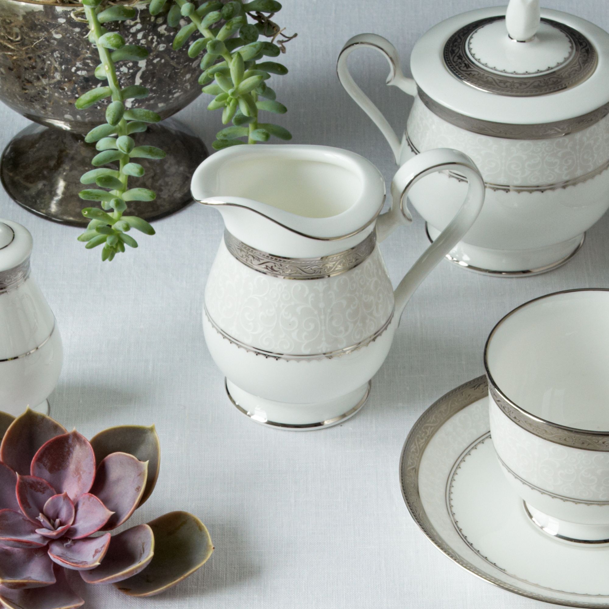  Bình (hũ) đựng sữa dung tích 270ml sứ xương | Odessa Platinum 4875L - 97228 