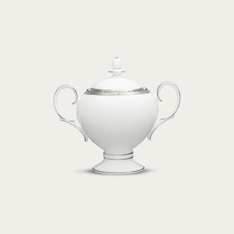  Bình (hũ) đường có nắp đậy dung tích 325ml sứ xương | Rochelle Platinum 4795L - 50727A 