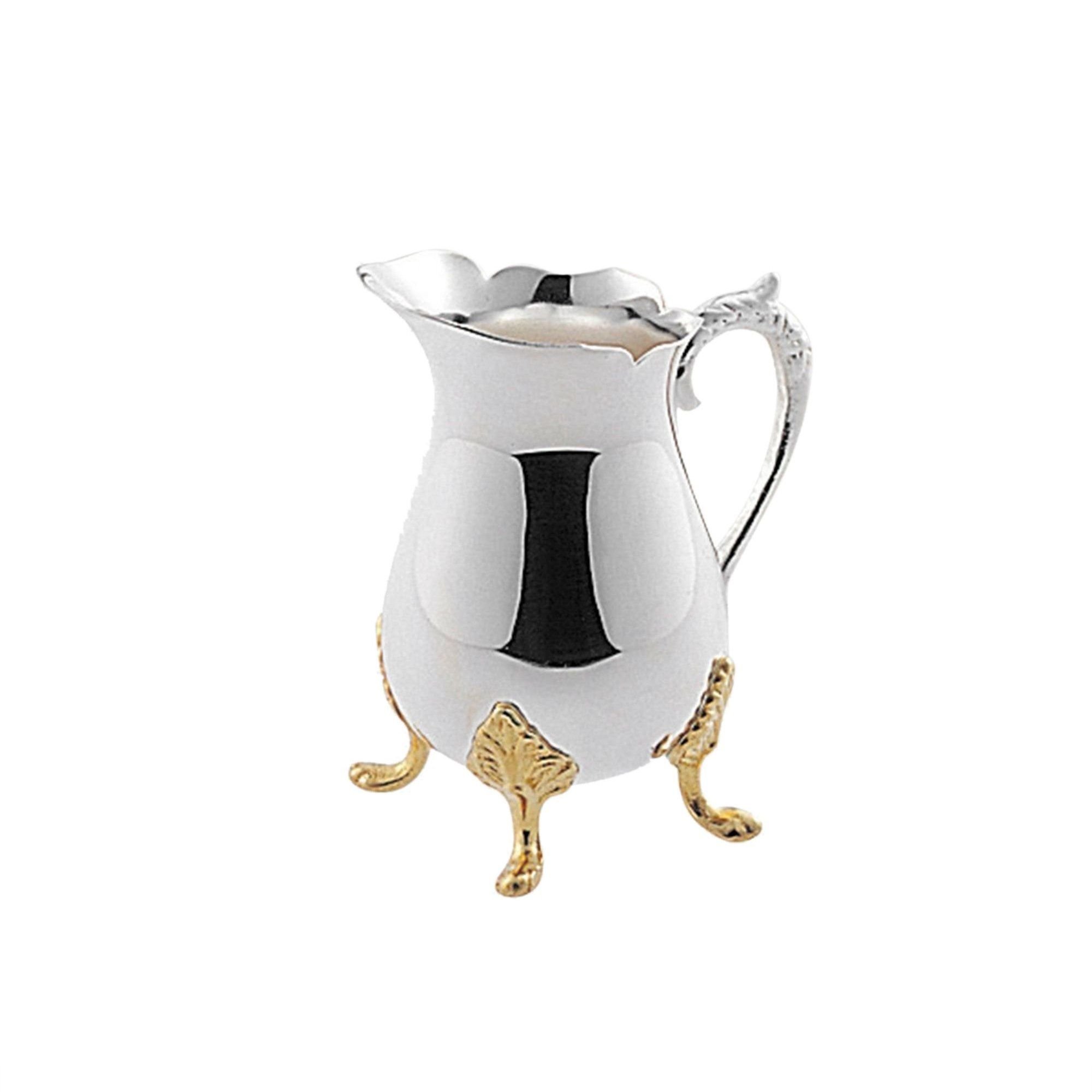  Hũ đựng sữa cao 10cm ( Niken mạ bạc, vàng ) | Tea Accessory HAK - 7Y 