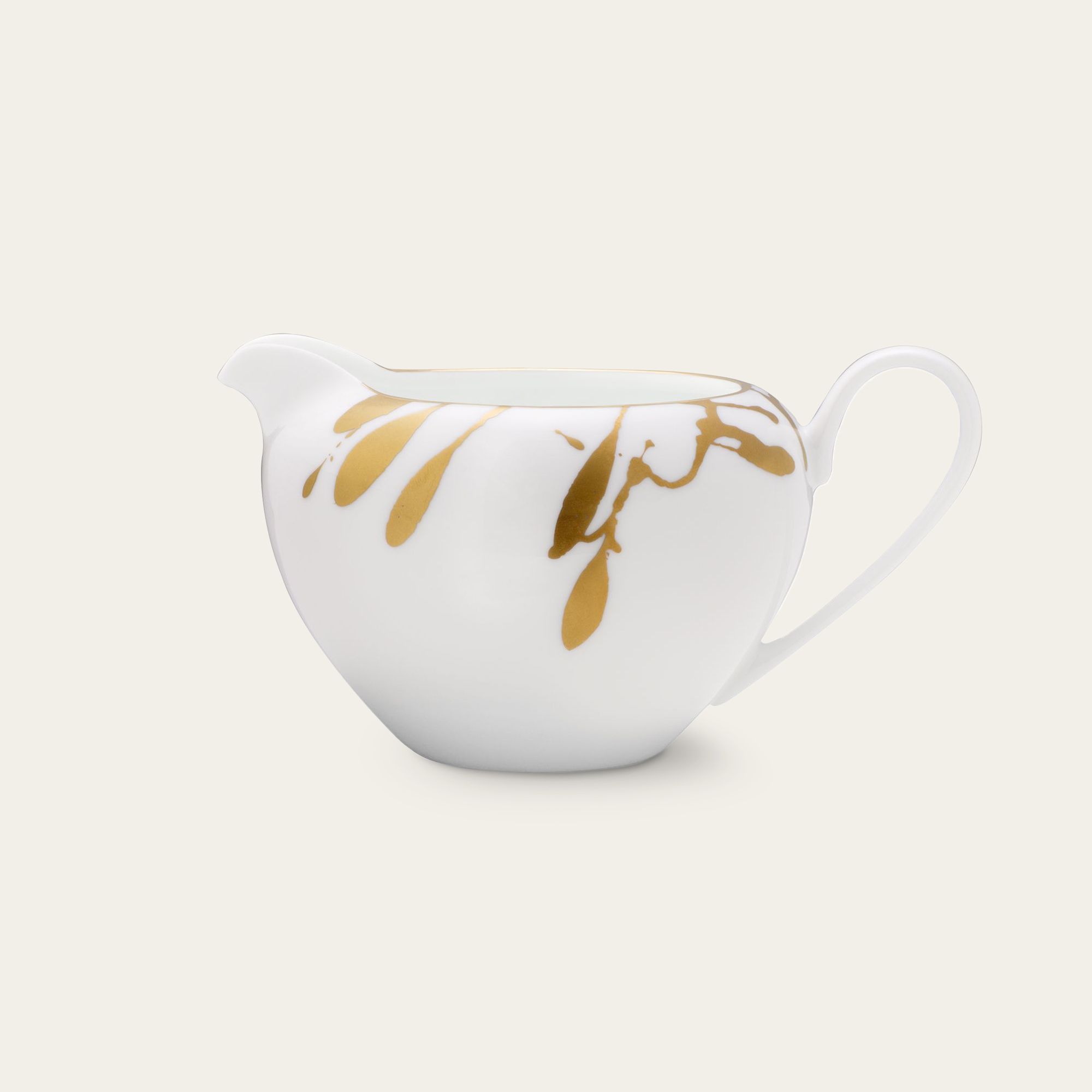  Bình (hũ) đựng sữa dung tích 350ml sứ trắng cao cấp | Raptures Gold 10-561L - 94928 