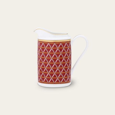  Bình (hũ) đựng sữa loại quai tròn dung tích 315ml sứ xương | Crochet 4966L - 93662 