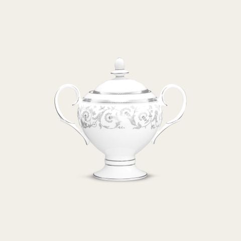  Bình (hũ) đường có nắp đậy dung tích 325ml sứ xương | Summit Platinum 4919L - 50727A 