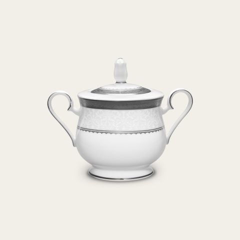  Bình (hũ) đường có nắp đậy dung tích 350ml sứ xương | Odessa Platinum 4875L - 97227 
