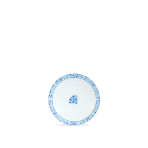  Đĩa tròn 9,8cm đựng nước chấm, gia vị sứ trắng | Aegean Dreams 1740L - 91419 