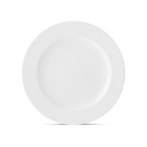  Đĩa tròn cỡ vừa đường kính 23,2cm sứ xương | Plain White 9990L - 50016A 