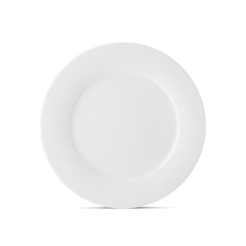 Đĩa tròn cỡ vừa đường kính 21,1cm sứ xương | Plain White 9990L - 58511A 