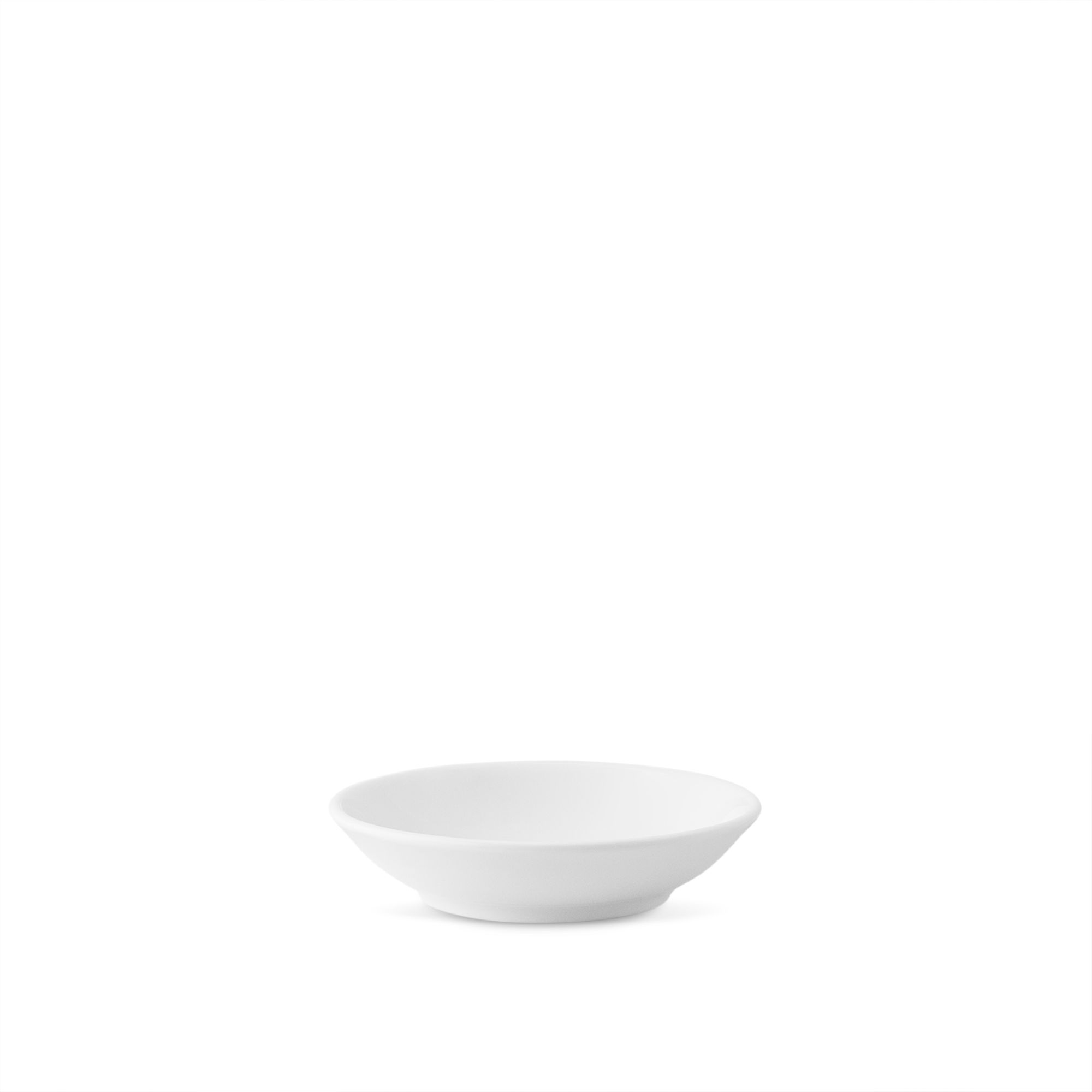  Đĩa tròn 9,8cm đựng nước chấm, gia vị sứ trắng | Art Stage 4257L - 91419 