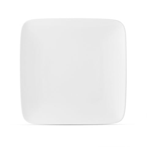  Đĩa vuông coupe cỡ lớn cạnh dài 27cm sứ xương | Plain White 4850L - 97318 