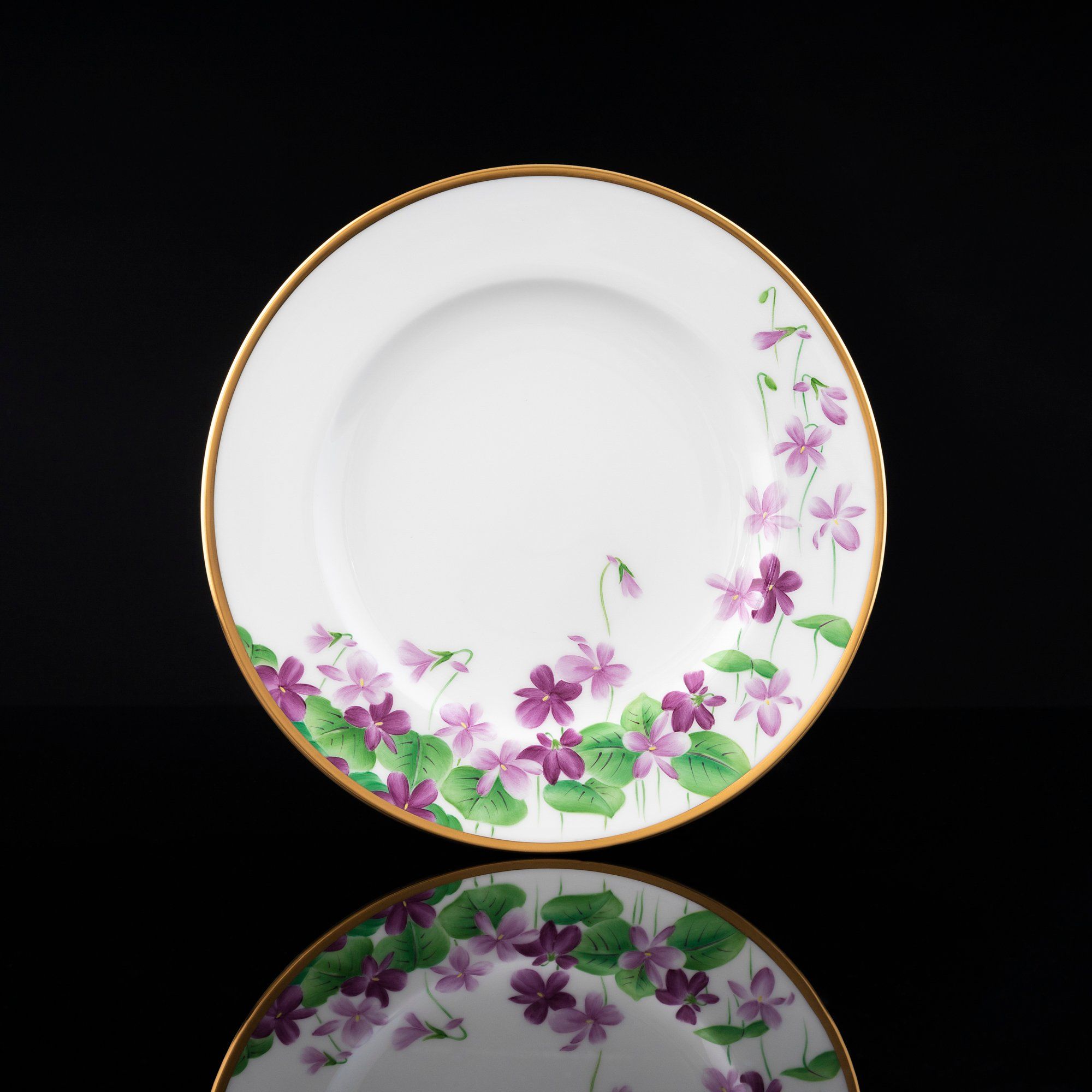  Bộ ấm chén uống trà (Đặc biệt: vẽ tay) 22 món sứ xương Nhật Bản cao cấp | Violet T773 - T24 