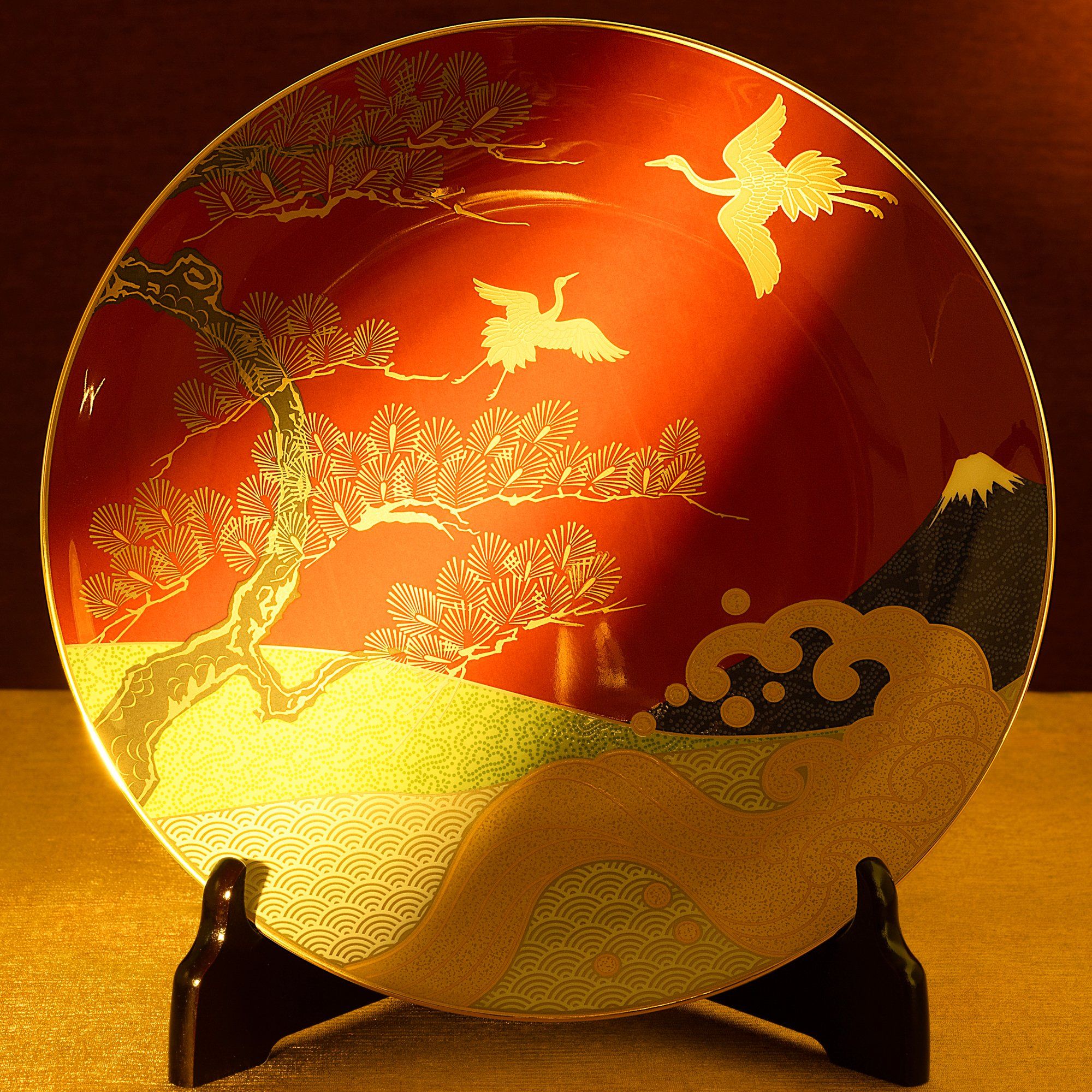  Đĩa trang trí 27,4cm | MEDETAZUKUSHI H-788J - ST59120 