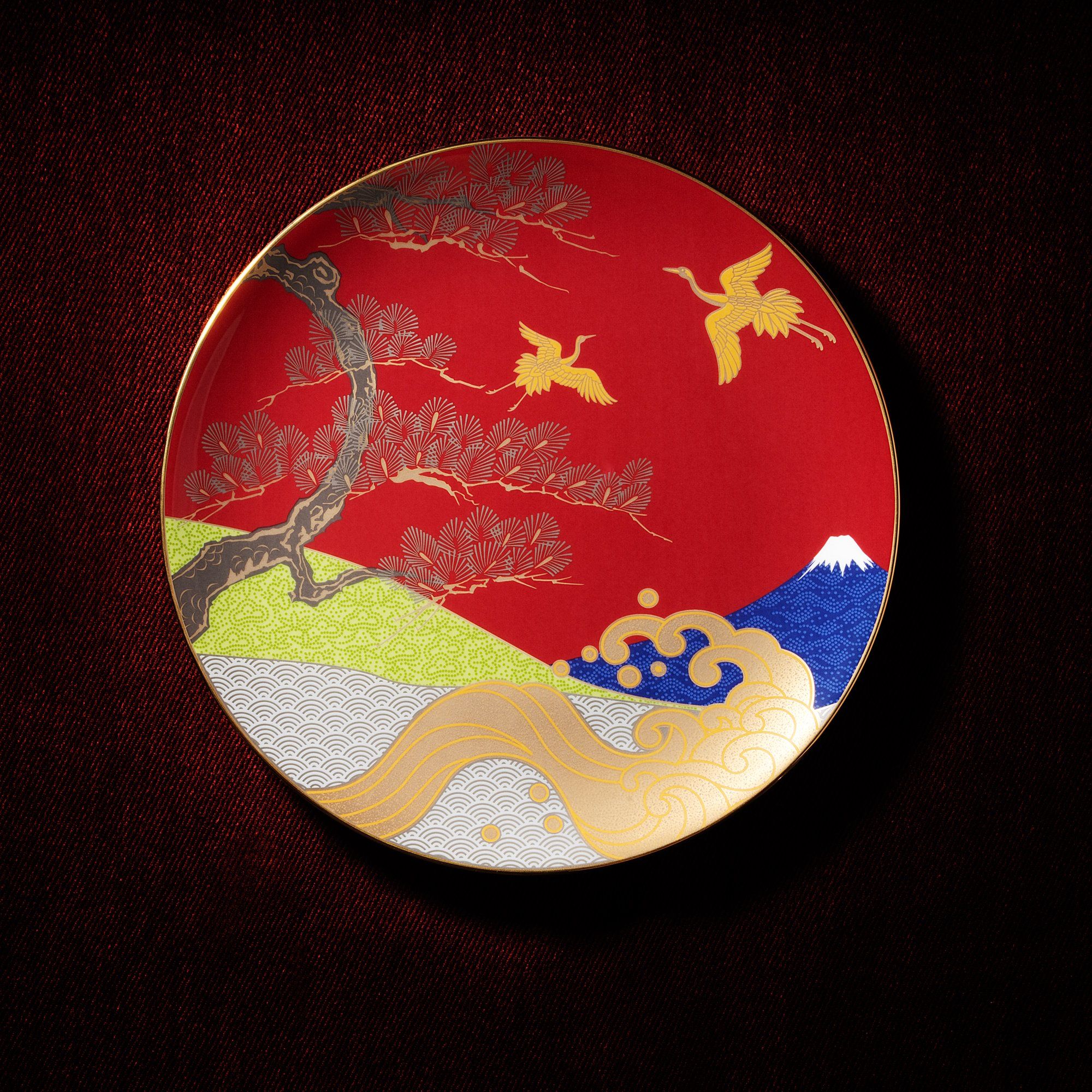  Đĩa trang trí 27,4cm | MEDETAZUKUSHI H-788J - ST59120 