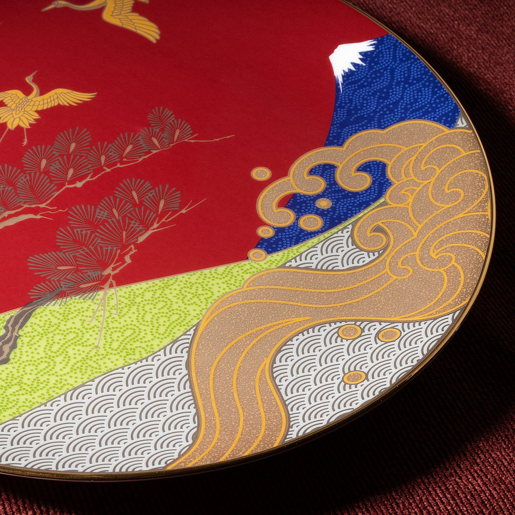  Đĩa trang trí 27,4cm | MEDETAZUKUSHI H-788J - ST59120 