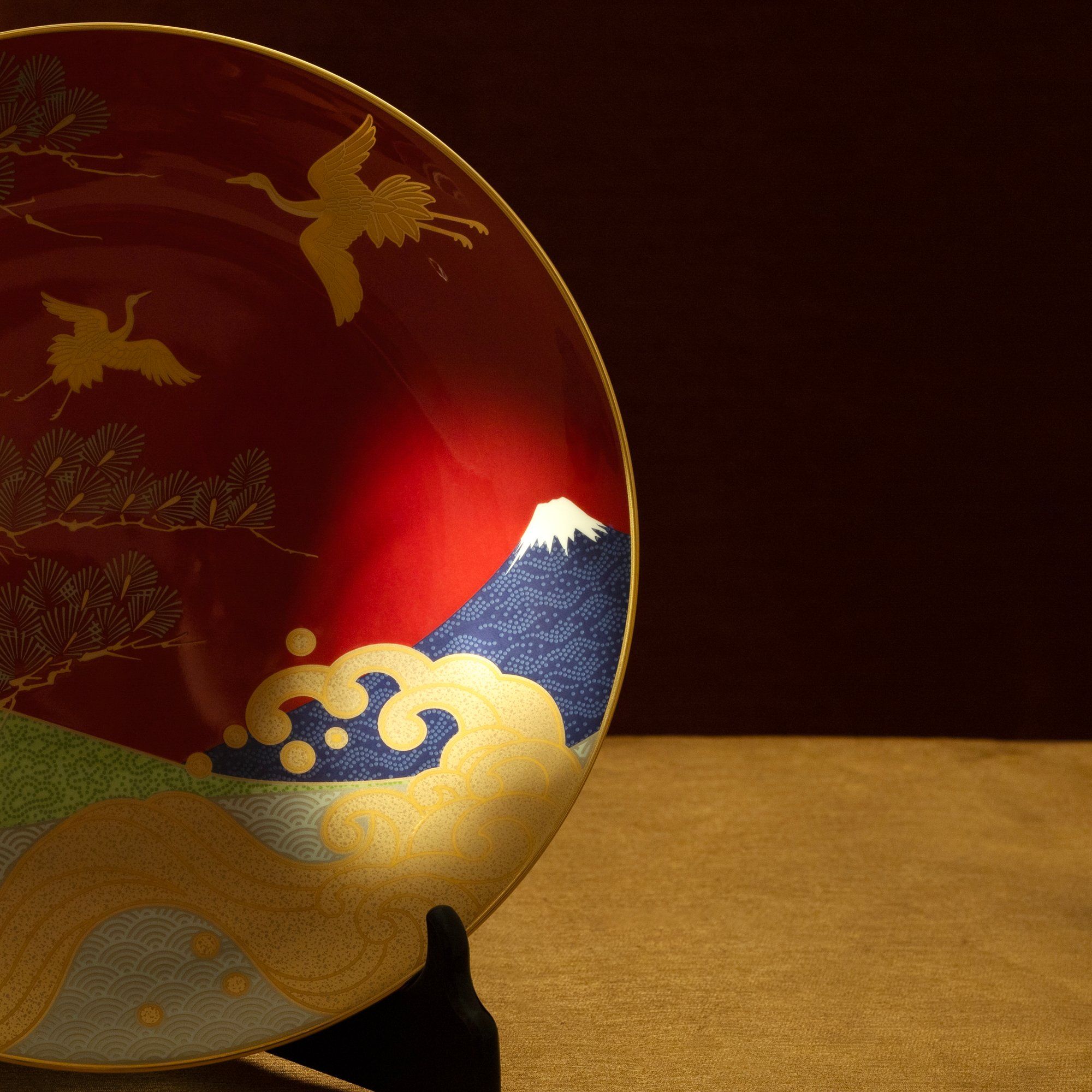  Đĩa trang trí 27,4cm | MEDETAZUKUSHI H-788J - ST59120 