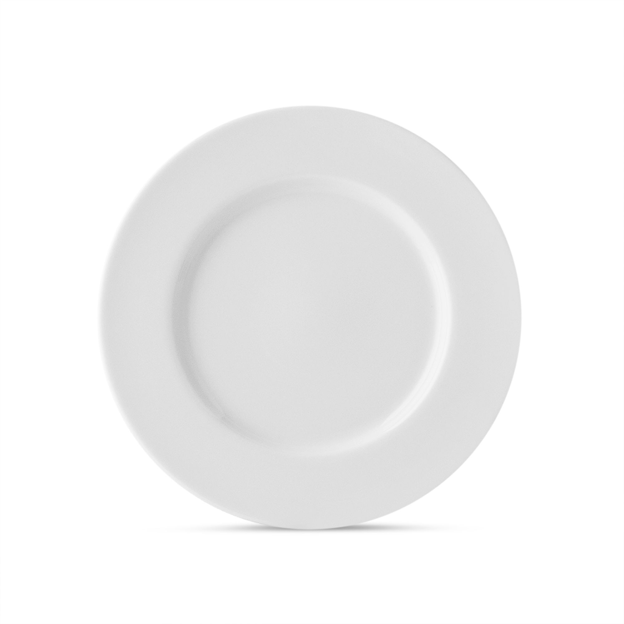  Đĩa tròn cỡ vừa đường kính 21cm sứ trắng | Art Stage 1609L - 91175 